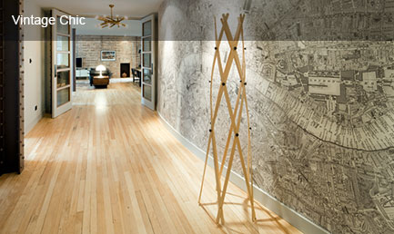 Printed Space: London Map on wallpaper