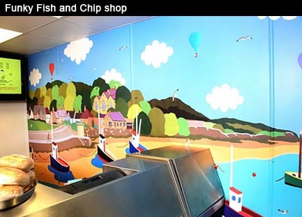 Funky Fish and Chip shop